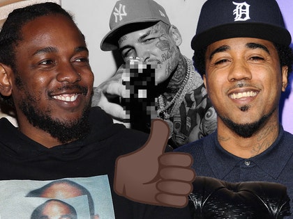 Kendrick Lamar Jason Martin getty comp