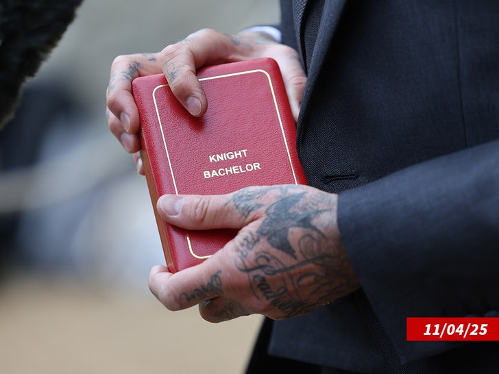 David Beckham Knighthood Sub Getty Deslizar 3