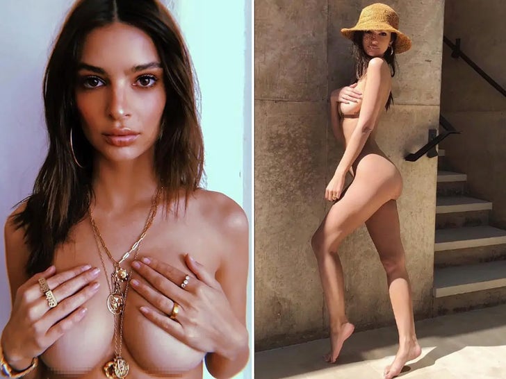 Emily Ratajkowski's Topless Shots
