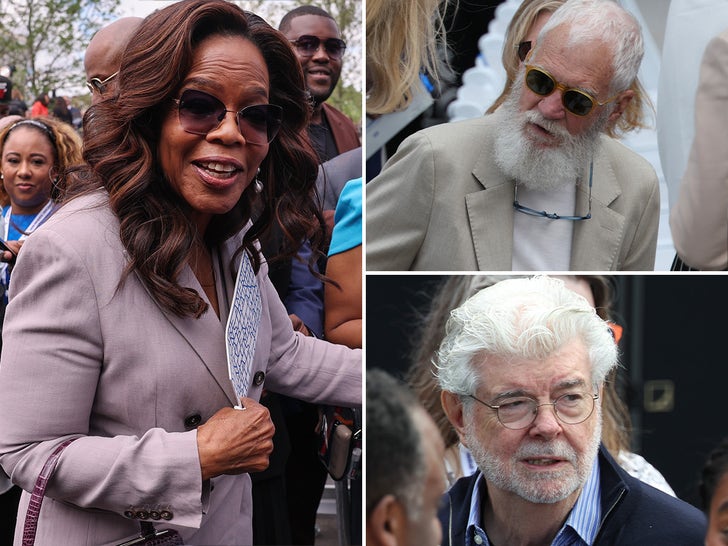 Celebs Hit Obama Presidential Library Ceremony