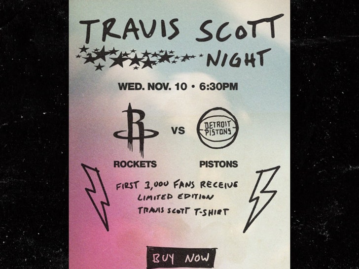 Houston Rockets X Travis Scott