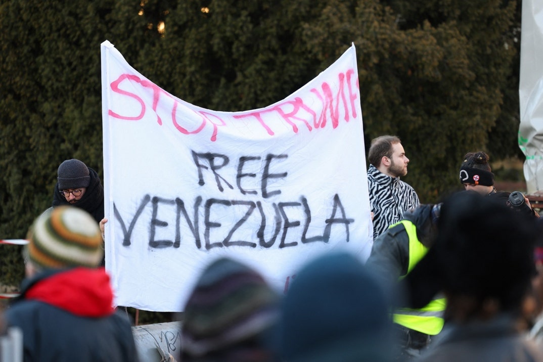 People in Streets in Venezuela 3
