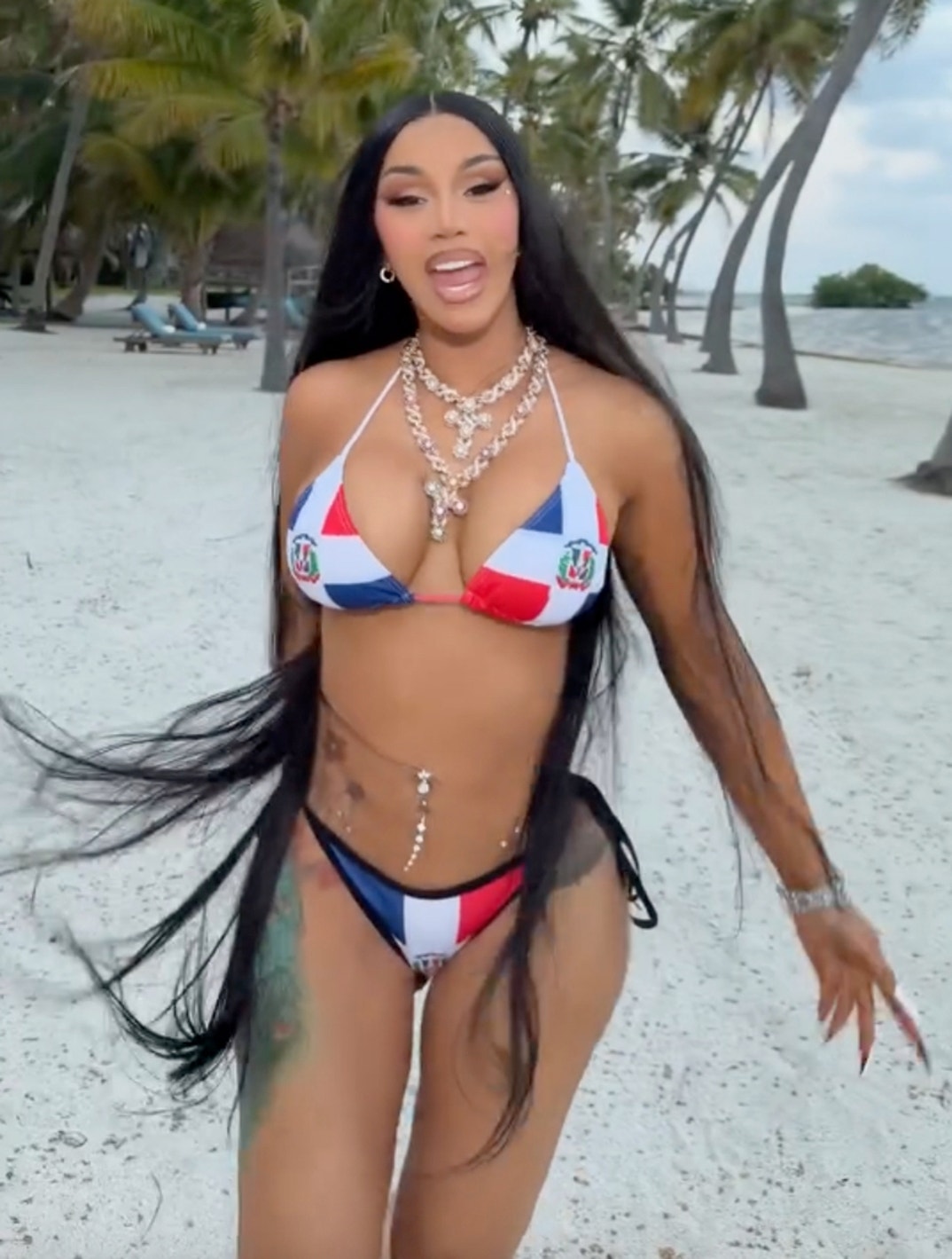 Cardi B Flaunts Bikini Bod 12