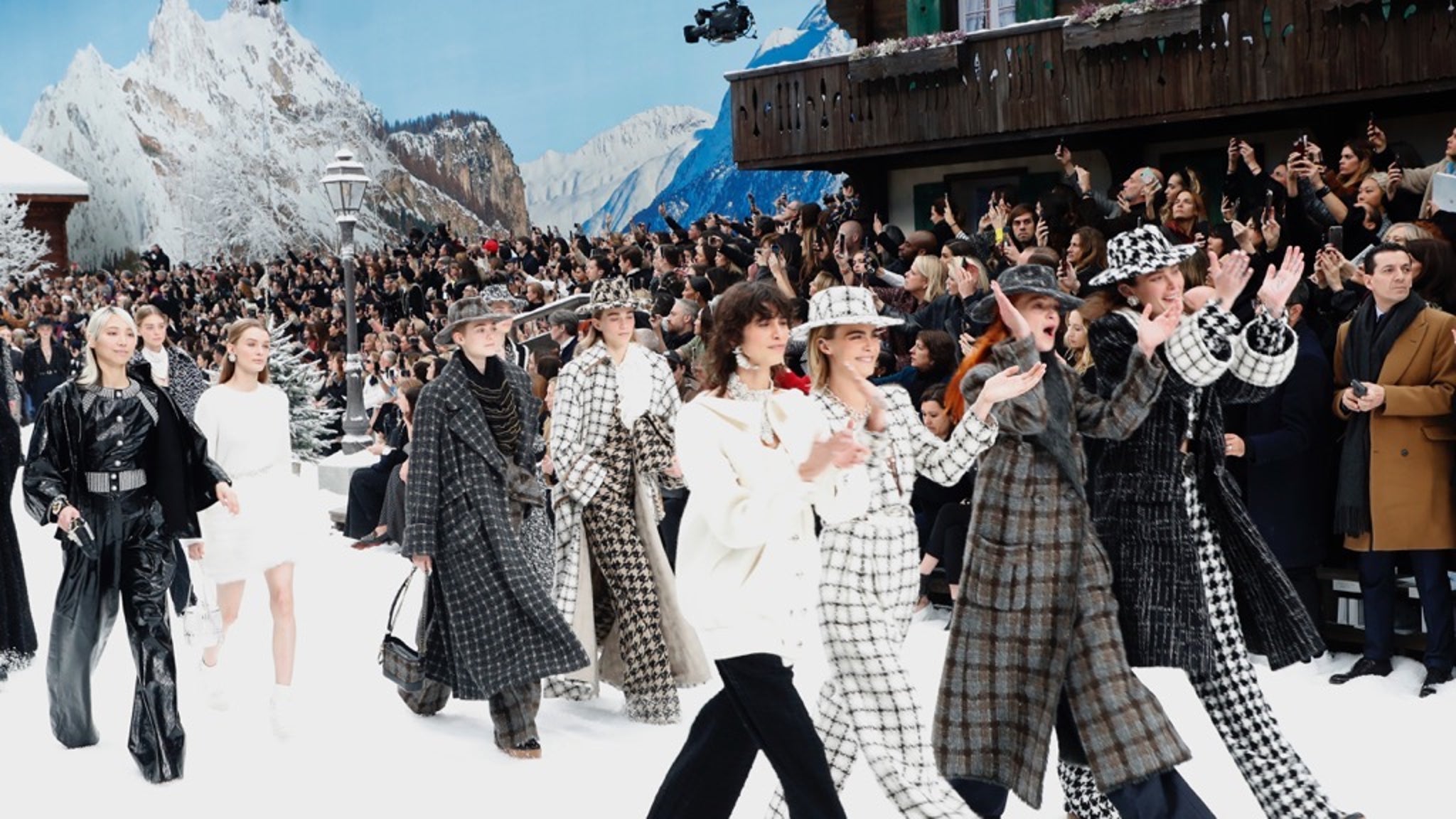 Chanel Runway At Paris Fashion Week