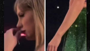 Taylor Swift Wipes Away Snot on 'Eras' Tour Outfit During Freezing Concert