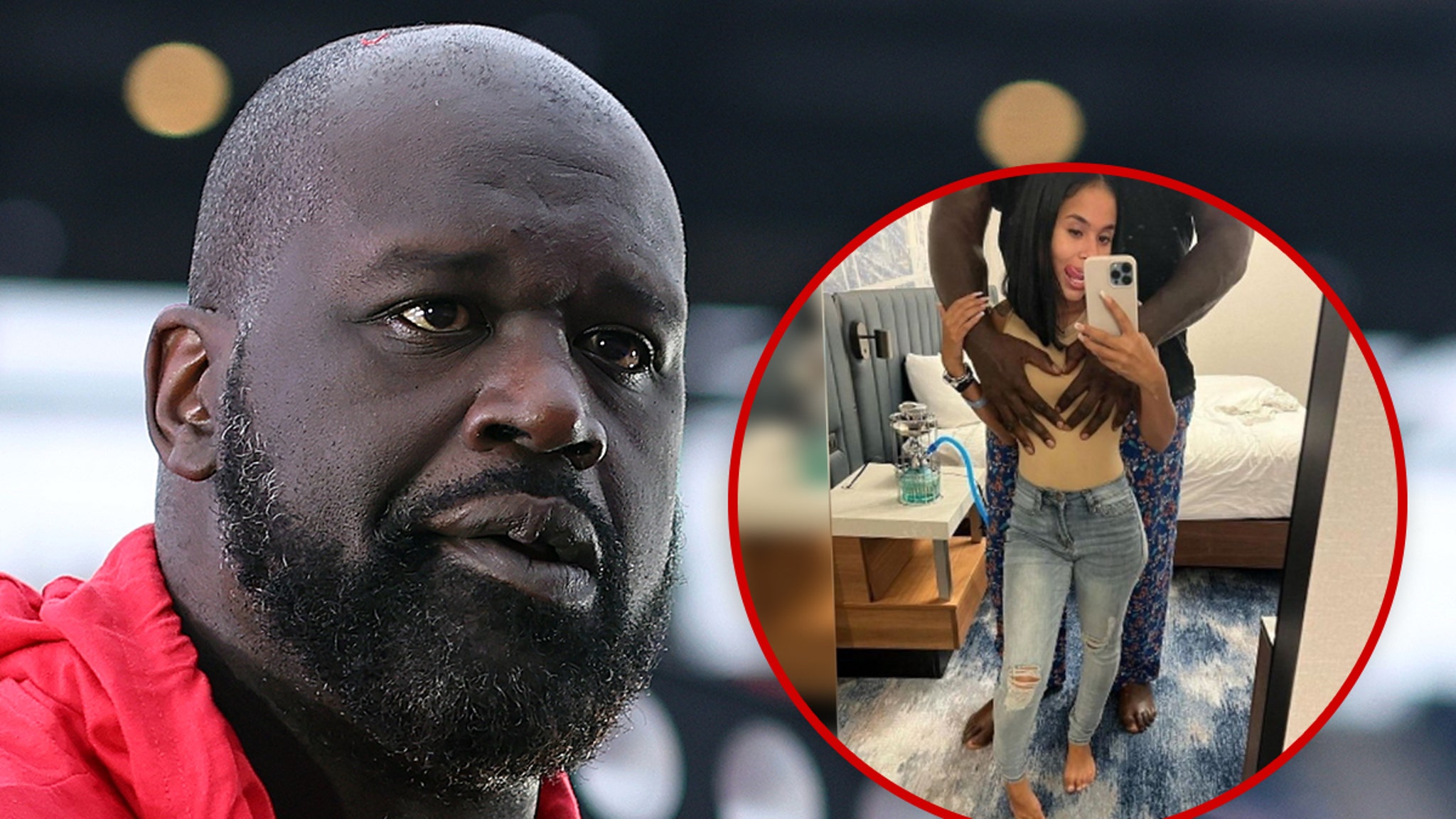 Shaquille O Neal Denies He s In Viral PDA Photo With Woman