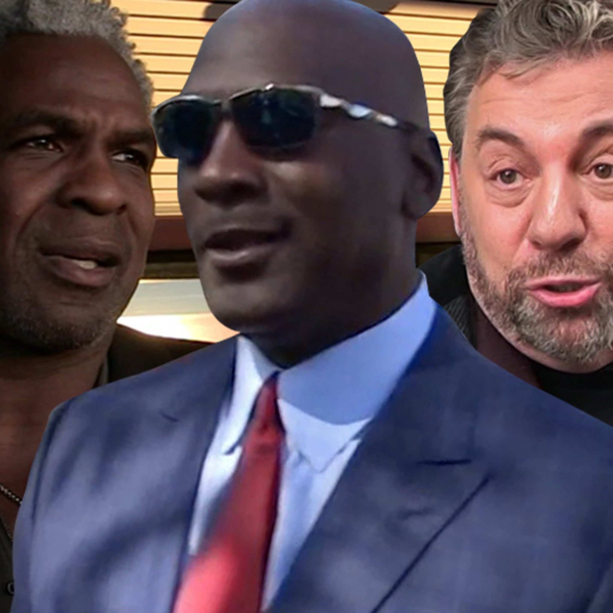 Michael Jordan Plays Peacemaker with Charles Oakley and Knicks Owner