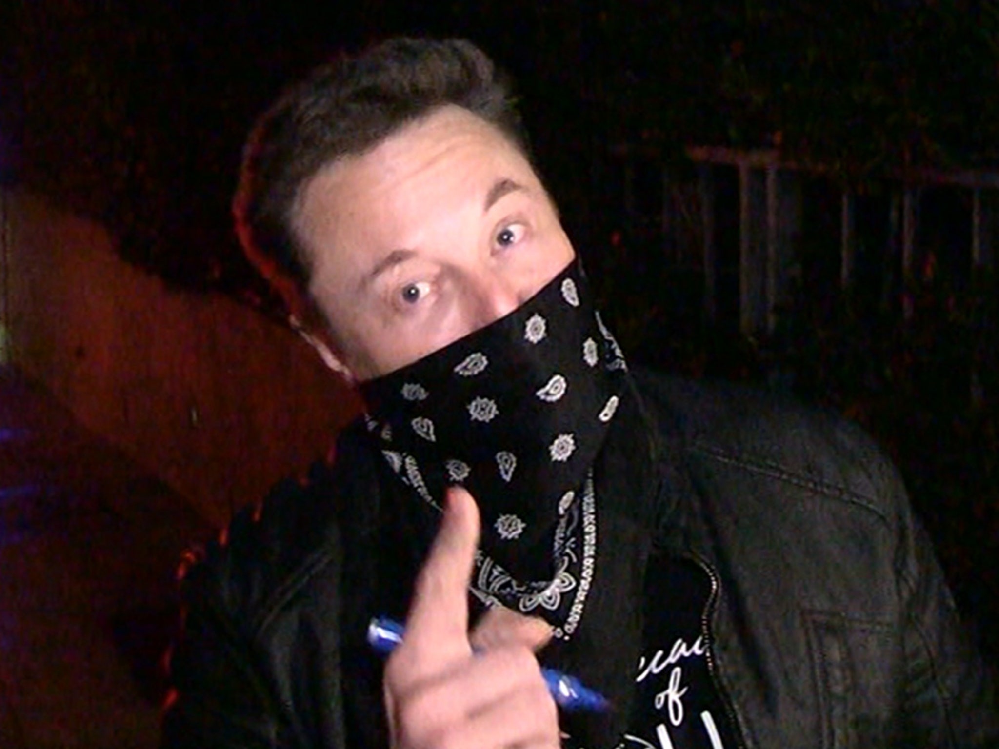 elon musk bandana mask