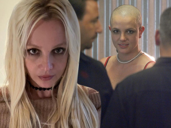 britney spears bald head insta bauer griffin 1