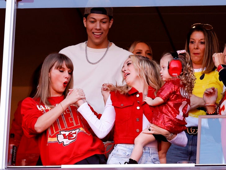 Taylor Swift Celebrates Chiefs Win With Brittany Mahomes