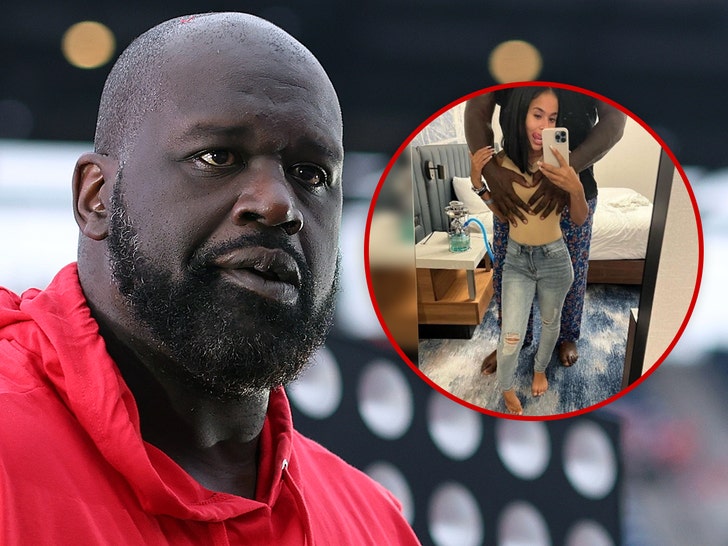 Shaquille O'Neal Denies He's In Viral PDA Photo With Woman