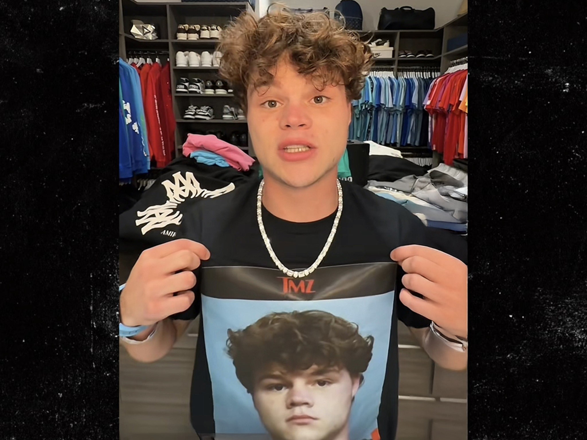 tmz.com - TMZ Staff - Jack Doherty Bails Himself Out, Sports TMZ Mugshot Shirt
