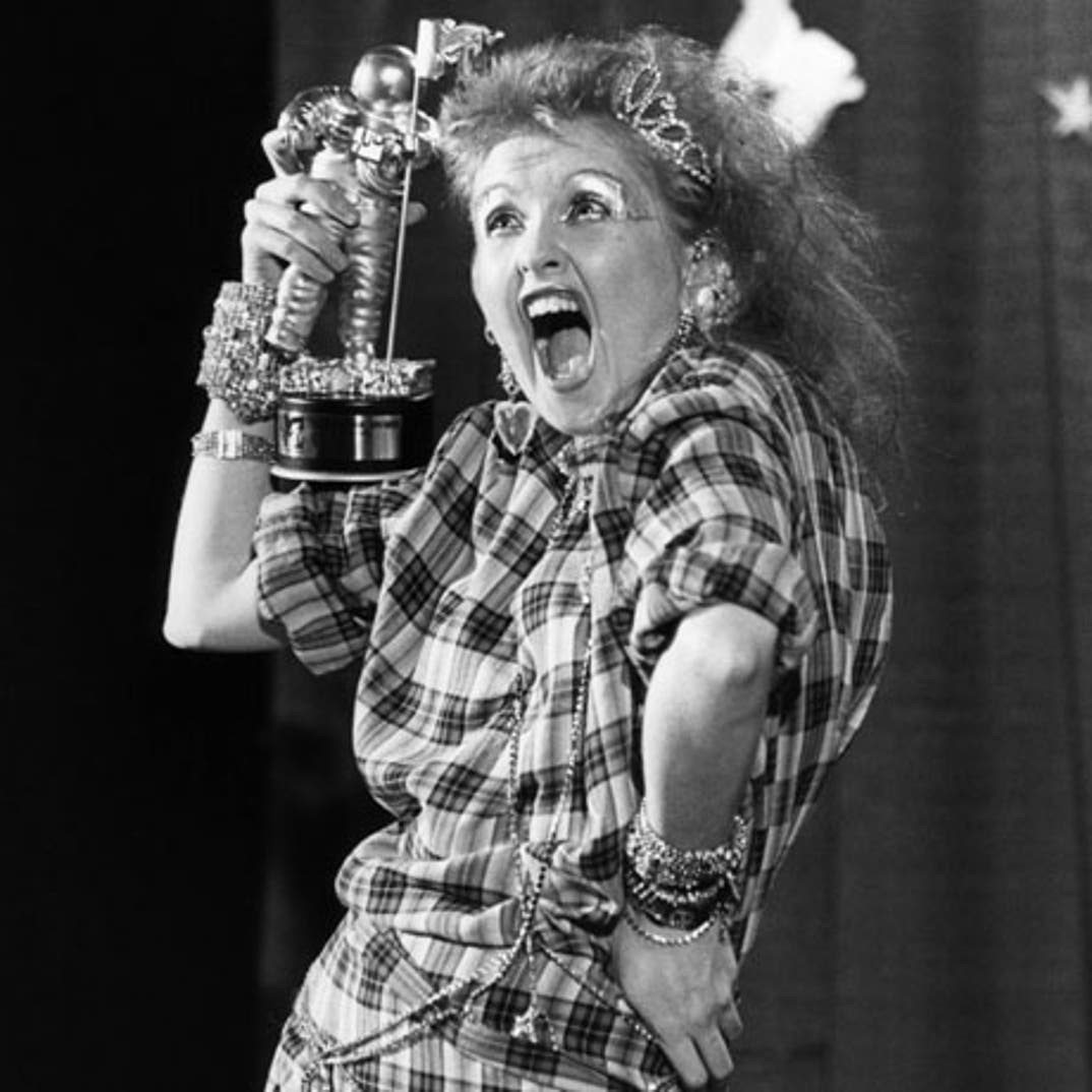 Cyndi Lauper spoke in 
