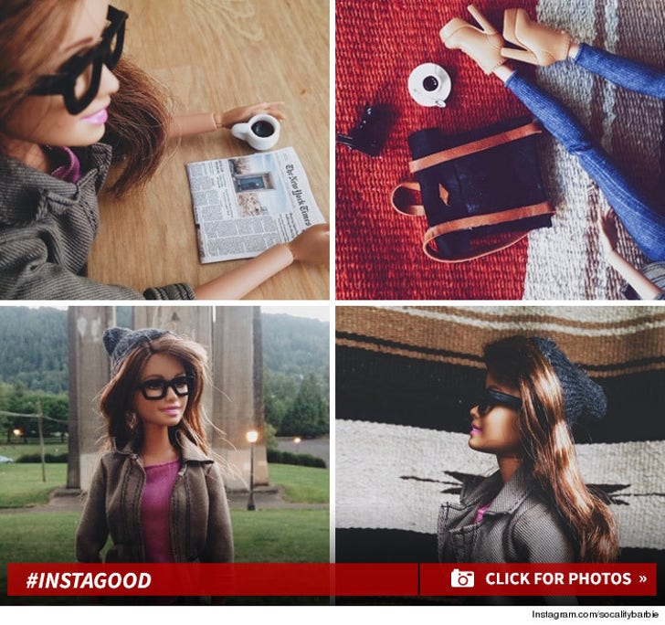 SocalityBarbie -- Instagram's Hipster Barbie