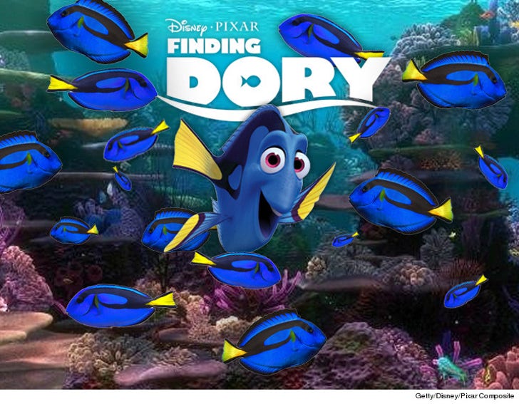 Finding Dory' -- Cash Cow for Fish Stores Deadly for :: 0607-finding-dory-getty-disney-4