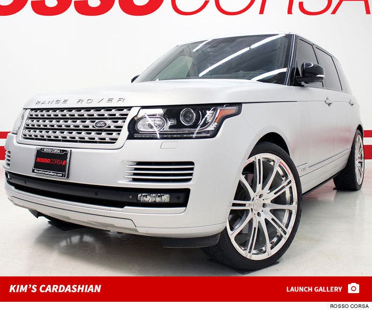 Kim Kardashian's Range Rover -- For Sale