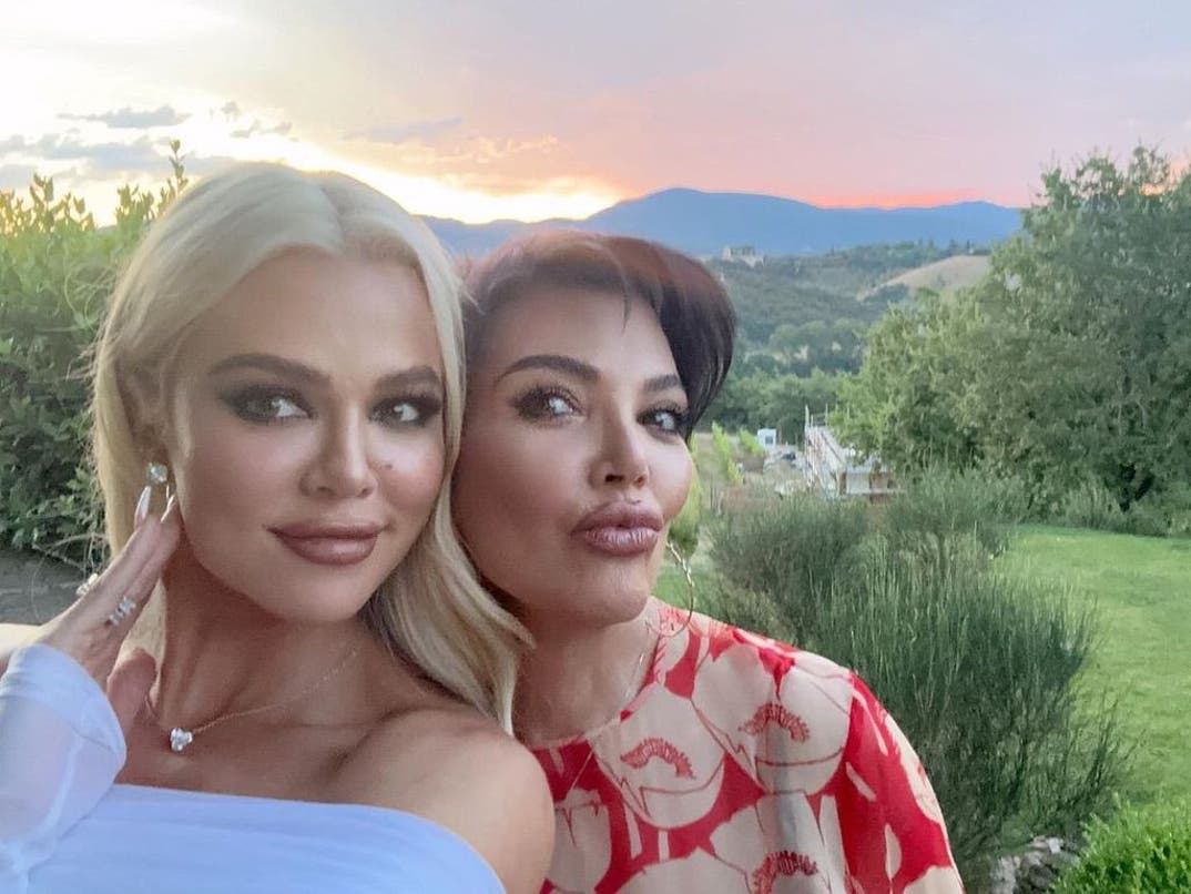 Khloe Kardashian and Kris Jenner