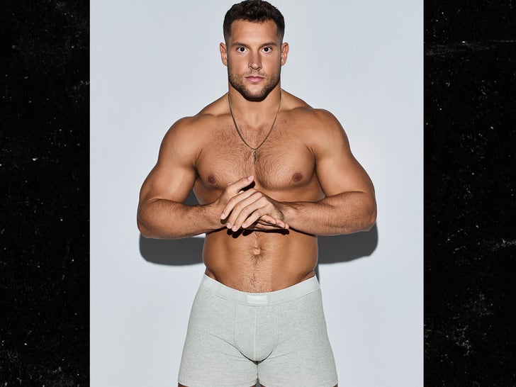 Nick Bosa shirtless Underwear photos – GARÇON