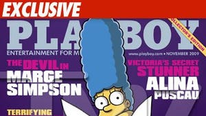Marge Simpson -- Playboy Cover Girl