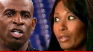 Deion Sanders -- Cited for Assault in Fight with Wife Pilar Sanders