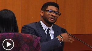Usher Grilled in Court -- Did You Sleep with the Bridesmaid?