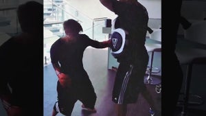 Justin Bieber -- Training for the Orlando Bloom Rematch
