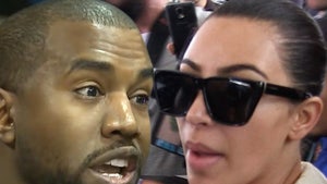 Kim and Kanye -- Threaten Blabbing Bodyguard with $30 Mil Lawsuit