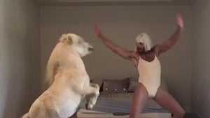 Sia -- 'Naked and Afraid' Star Horsing Around for 'Cheap Thrills' (VIDEO)