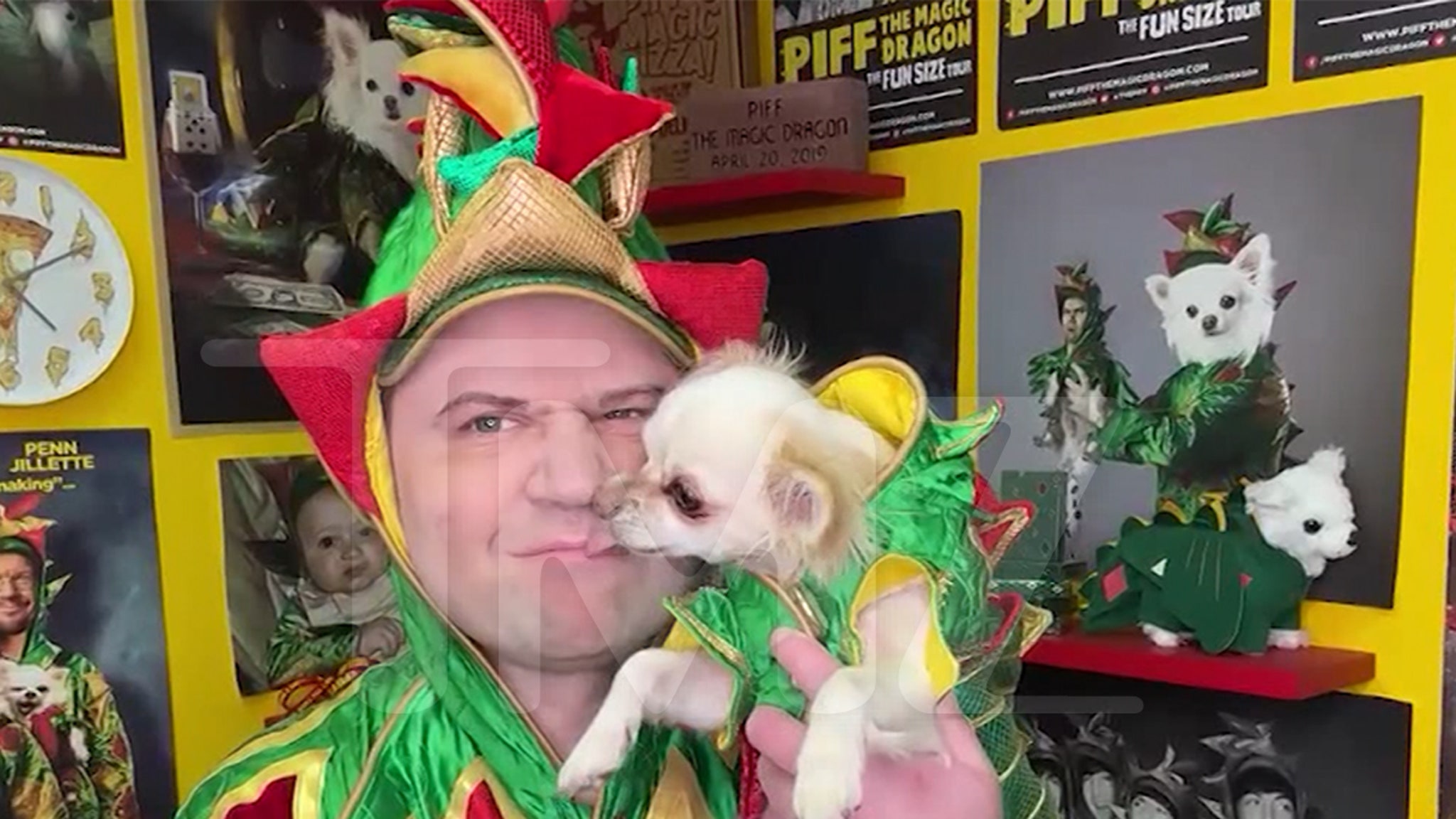 Piff the Magic Dragon Says He ‘Genuinely Cloned’ Mr. Piffles, Not a Joke