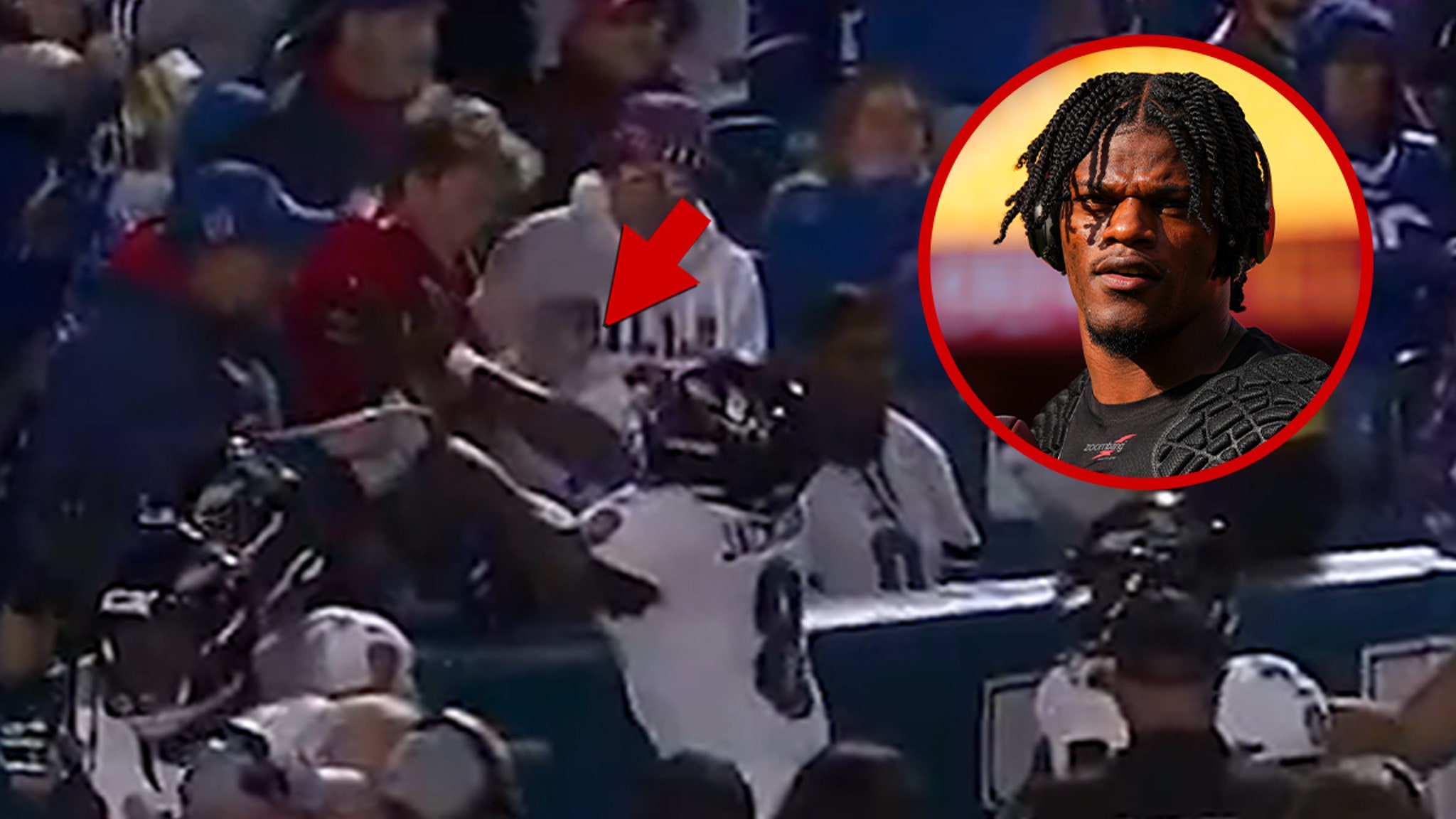 Lamar Jackson Regrets Shoving Fan During Game, 'Learned From That'