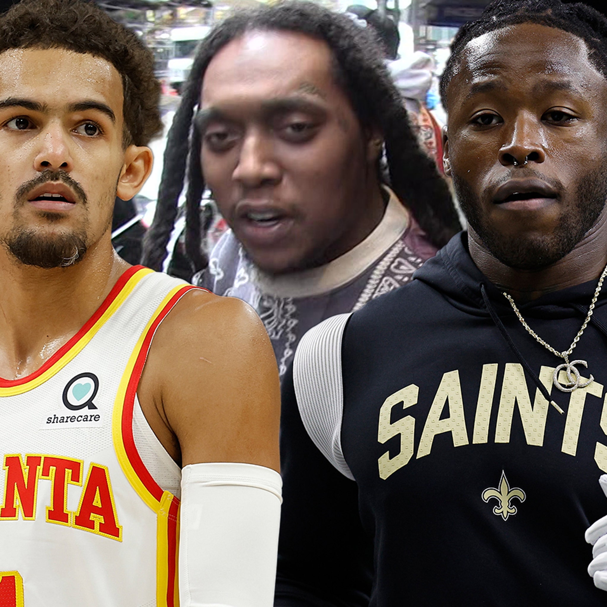 Trae Young, Alvin Kamara Mourn Takeoff's Death, 'No F***ing Way'