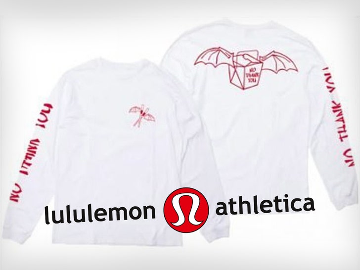 Lululemon Employee Fired for Promoting 'Bat Fried Rice' Shirt