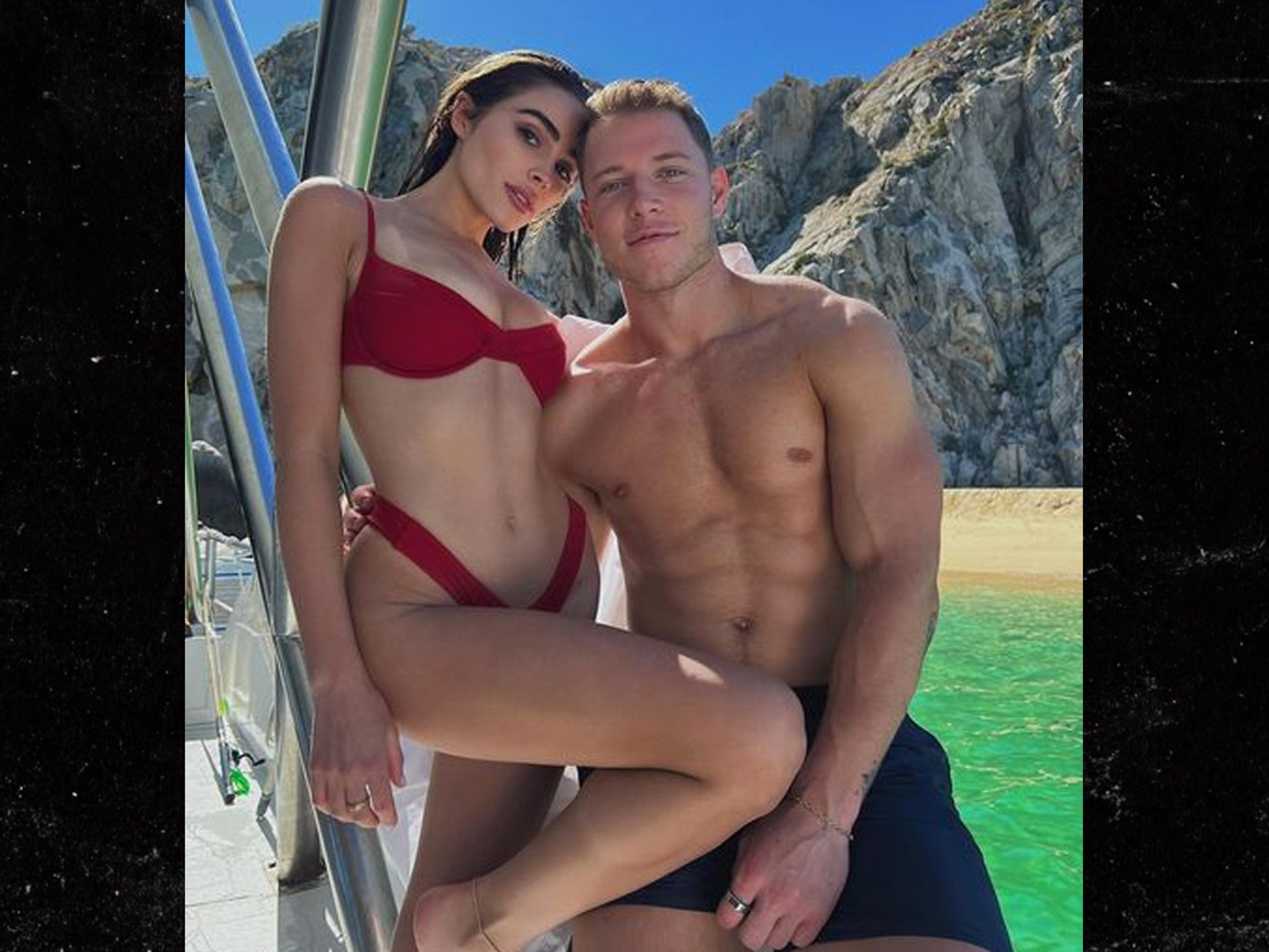 Olivia Culpo's Boyfriend Christian McCaffrey Helps Her Get Her Skin Tight  Leather Pants On!: Photo 4414355, Christian McCaffrey, Olivia Culpo,  Shirtless Photos