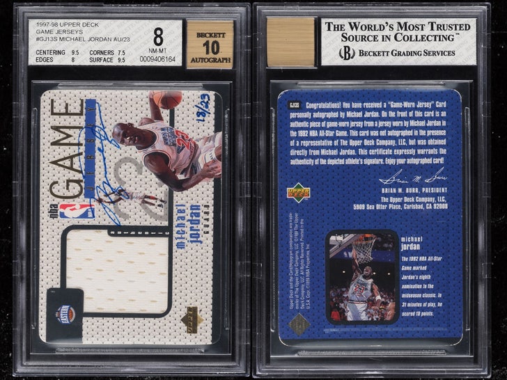 michael jordan card