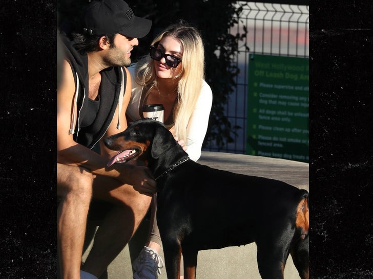 Sam Ashgari and Brooke Irvine pack on the PDA