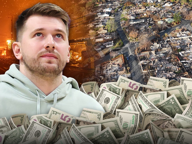 Luka Doncic Donates $500K To LA Wildfire Victims After Joining Lakers