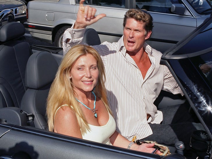 Pamela Bach-Hasselhoff y David Hasselhoff juntos