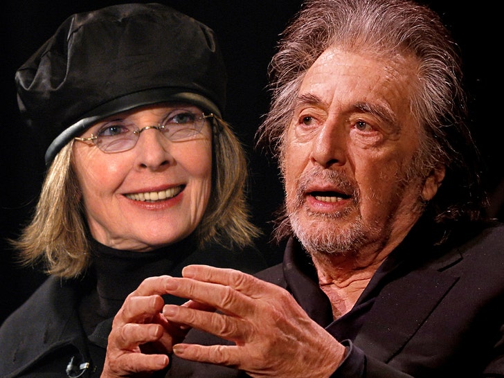 dianne keaton al pachino getty comp