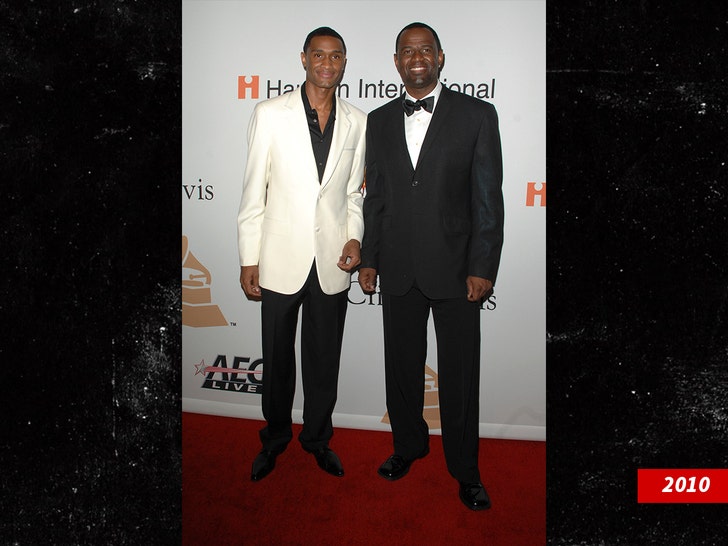 Brian McKnight Jr and Brian McKnight getty 1