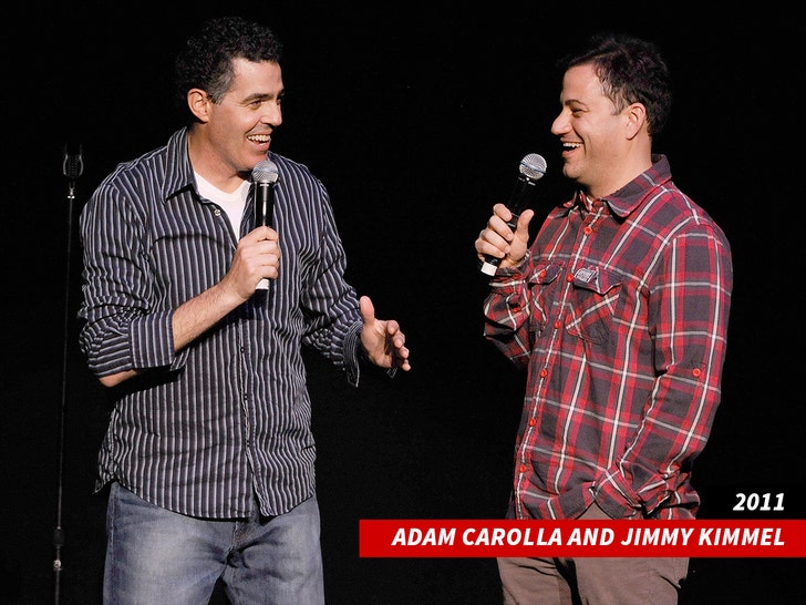 Adam Carolla and Jimmy Kimmel 2011 getty 1