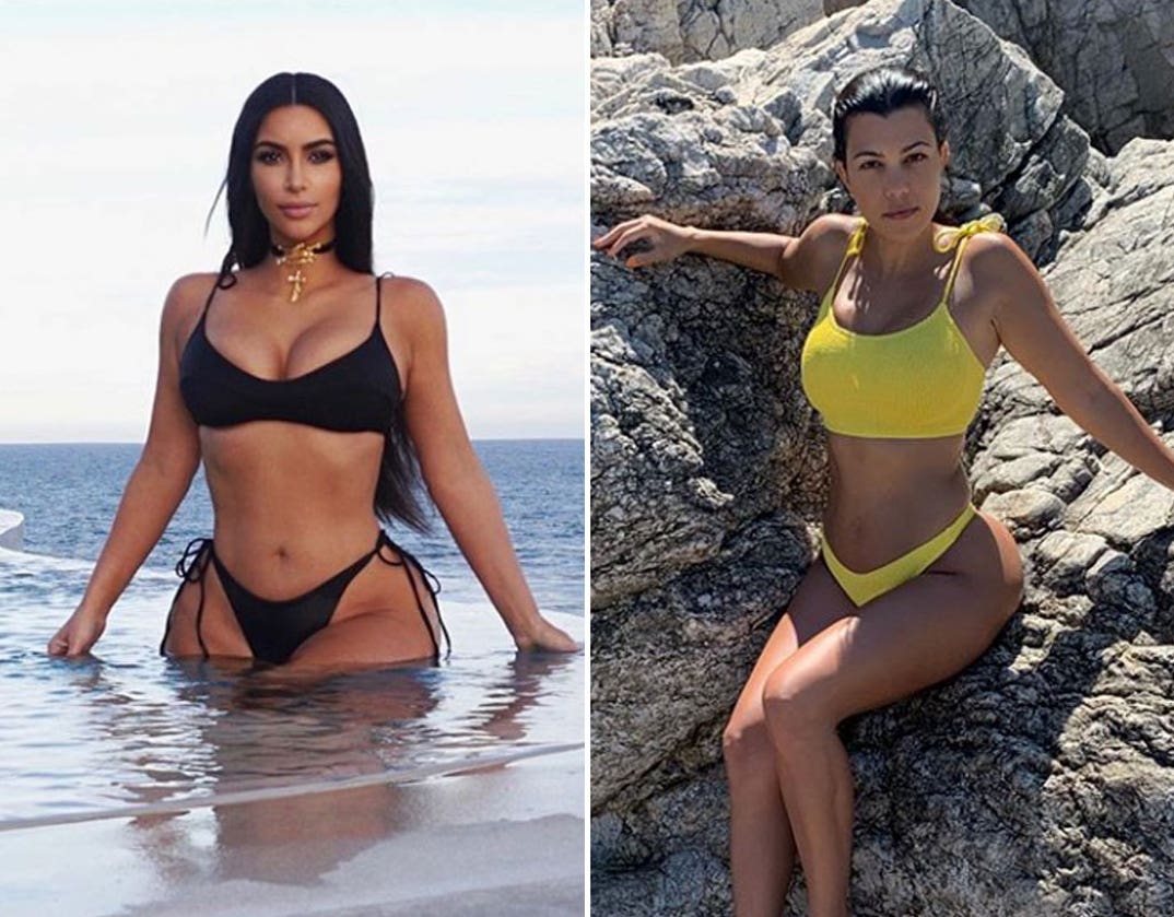 Kim (39) vs. Kourtney (40)