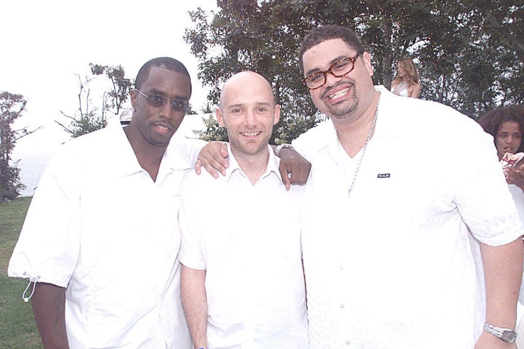 Heavy D, Moby and Diddy
