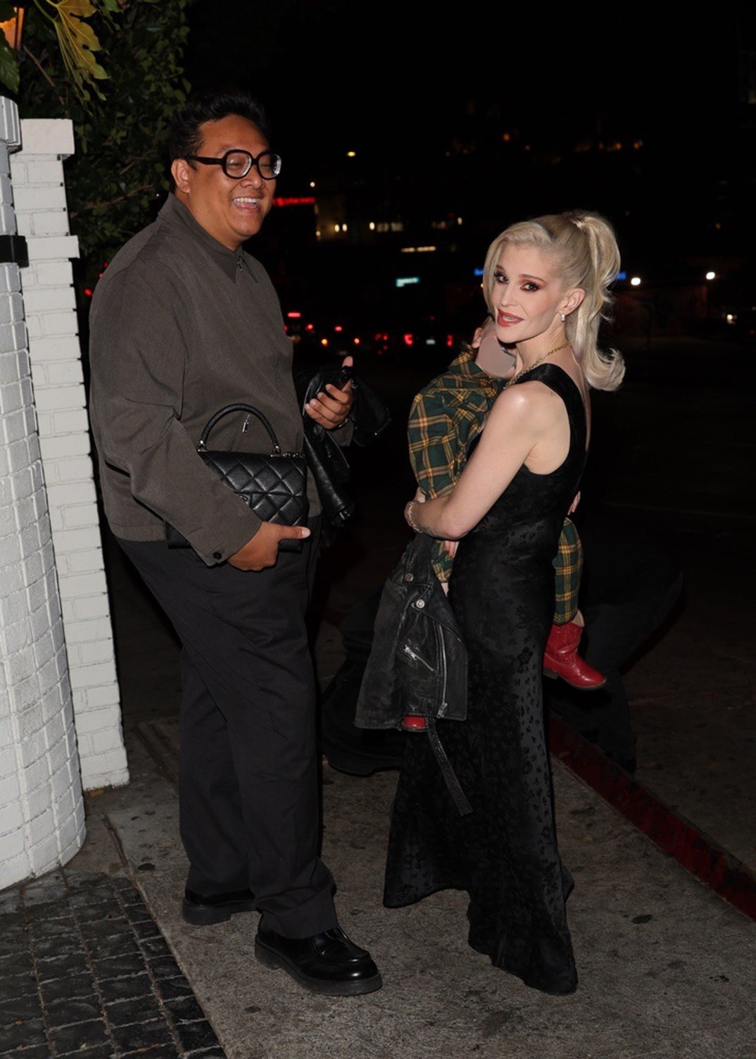 Kelly Jack Sharon Osbourne Celebrate Kelly Osbourne Bday At Chateau Mormont 0