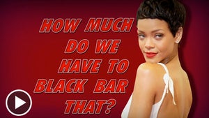 Rihanna -- Underboob Causes Censoring Overload
