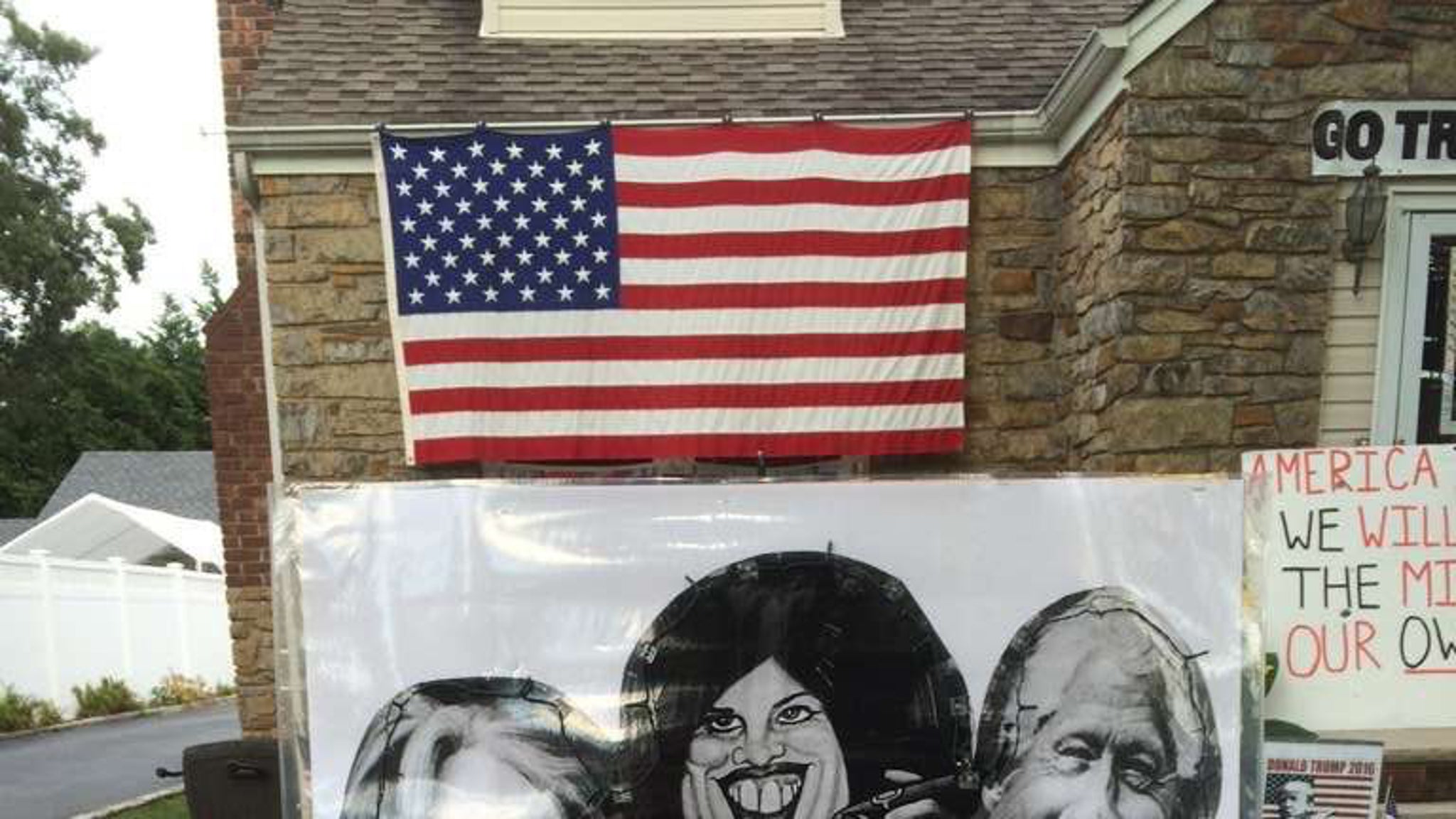 Hillary Clinton Haunted House