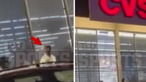 Terrell Owens Punches, Drops Heckler At CVS, All Caught On Video