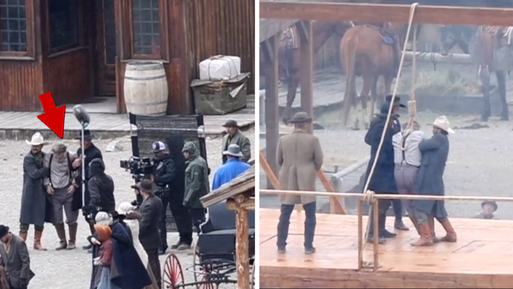 Alec Baldwin'in 'Rust' Karakteri Sete Asıldı, Yeni Video Gösterileri