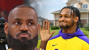 lebron james bronny james main getty