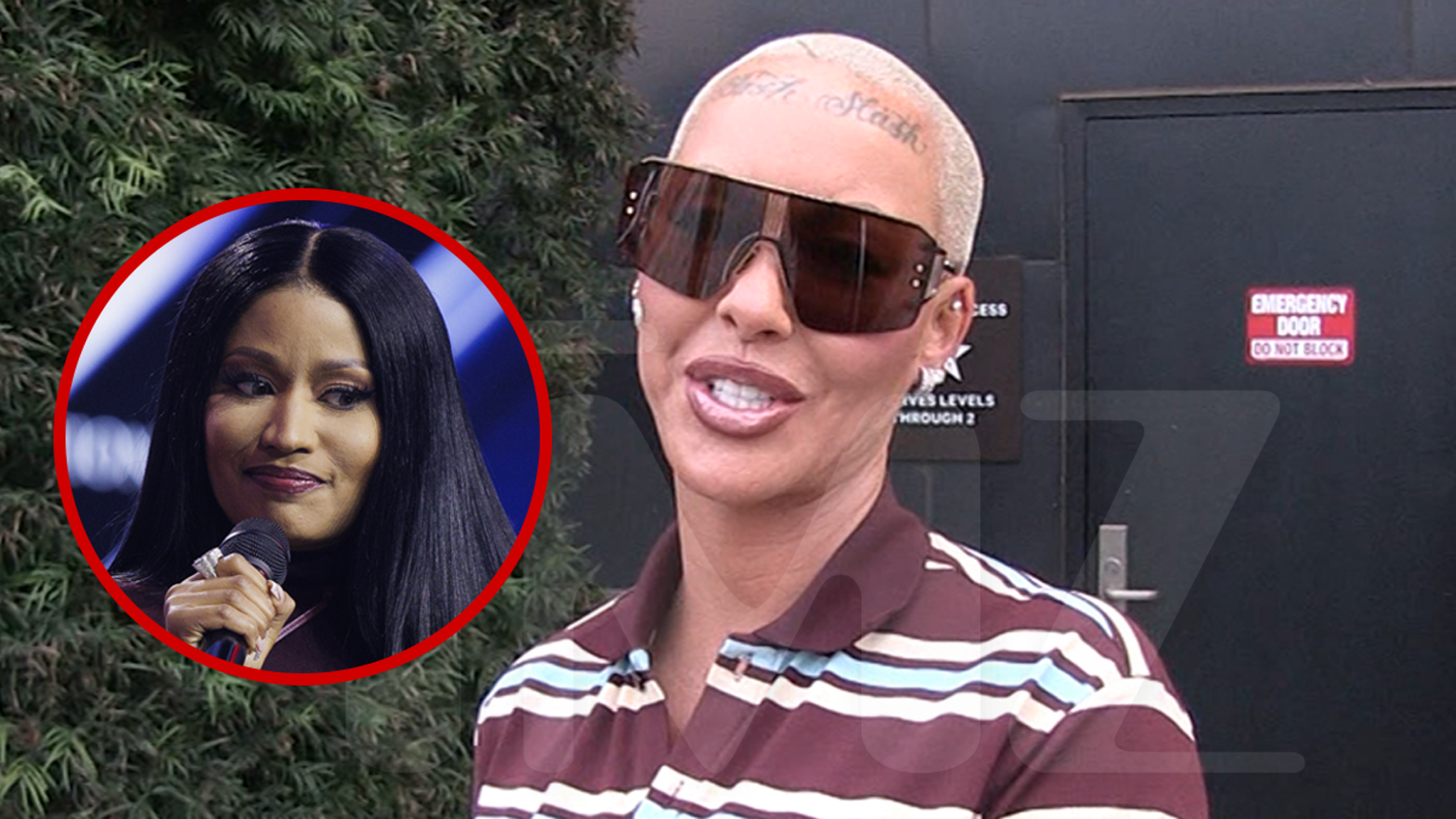 Amber Rose verdedigt vriendin Nicki Minaj voor haar steun aan Donald Trump