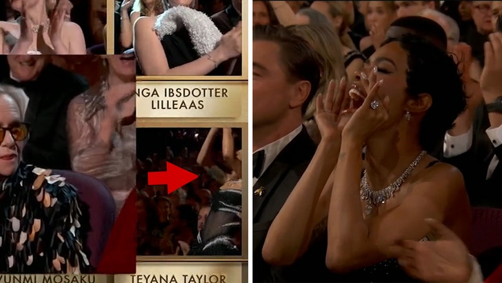 teyana-taylor-oscars-amy-madigan-reação-kal-16-03-2026